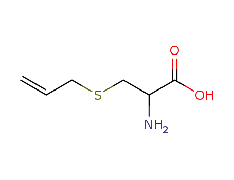 Molecular Structure of 49621-03-6 (S-ALLYL-L-CYSTEINE)