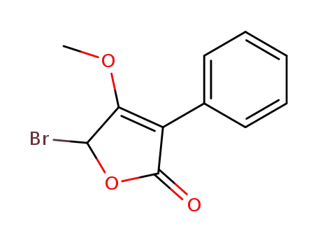 5-bromo-4-methoxy-3-phenylfuran-2(5H)-one