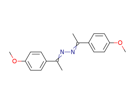 1-(4-methoxyphenyl)-N-[1-(4-methoxyphenyl)ethylideneamino]ethanimine cas  21399-34-8