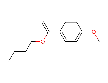 Benzene, 1-(1-butoxyethenyl)-4-methoxy-