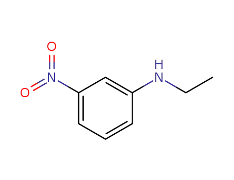 Molecular Structure of 4319-19-1 (N-ETHYL-3-NITROANILINE)