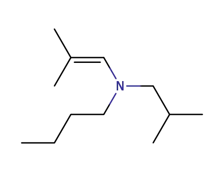 N-butyl-N-isobutyl-2-methylprop-1-enamine