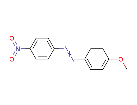 Molecular Structure of 29418-59-5 (4-Nitro-4'-methoxyazobenzene)