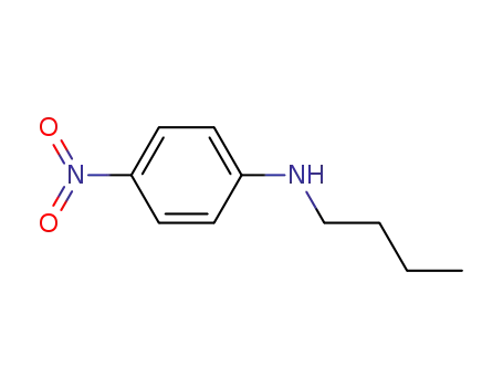 Molecular Structure of 58259-34-0 (4-NITRO N-BUTYL ANILINE)