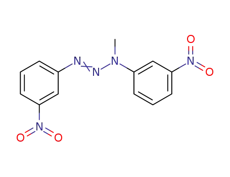 3-methyl-1,3-bis-(3-nitro-phenyl)-triazene