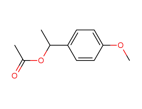 Benzenemethanol, 4-methoxy-a-methyl-, acetate