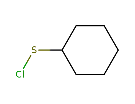Molecular Structure of 17797-03-4 (Cyclohexanesulfenyl chloride)