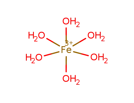 Molecular Structure of 15377-81-8 (hexaaquairon(III))