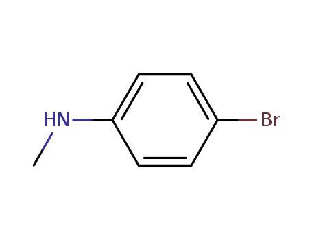 Molecular Structure of 211060-12-7 (4-BROMO-N-METHYLANILINE)