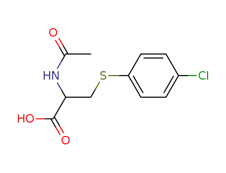2-(아세틸아미노)-3-[(4-클로로페닐)티오]프로판산