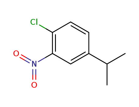 Molecular Structure of 76611-15-9 (4-chloro-3-nitroisopropylbenzene)