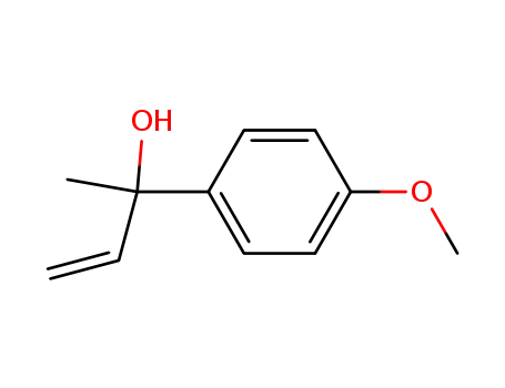 Benzenemethanol, a-ethenyl-4-methoxy-a-methyl-