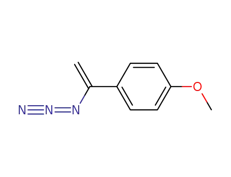Benzene, 1-(1-azidoethenyl)-4-methoxy-