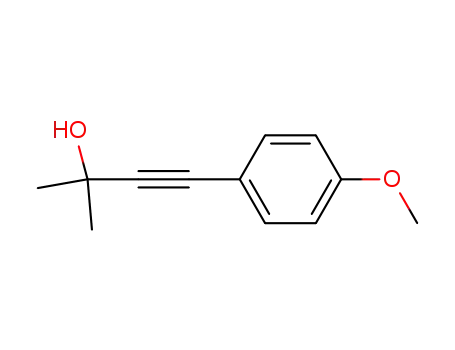 3-Butyn-2-ol, 4-(4-methoxyphenyl)-2-methyl-