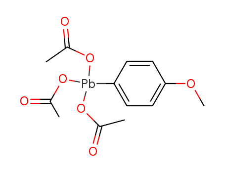 acetic acid; (4-methoxyphenyl)lead cas  18649-43-9