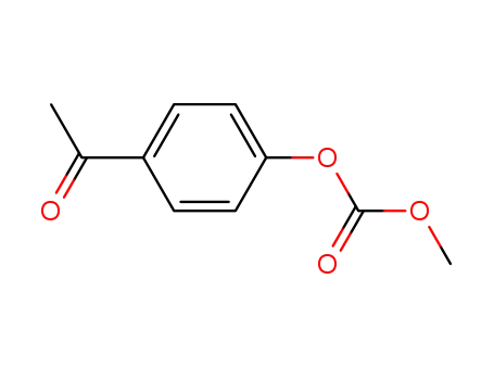 Molecular Structure of 17175-07-4 (Carbonic acid 4-acetylphenyl(methyl) ester)