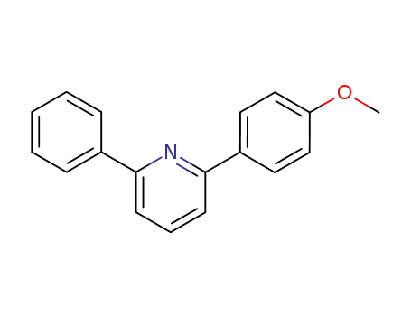 Molecular Structure of 33777-95-6 (2-(4-methoxyphenyl)-6-phenylpyridine)