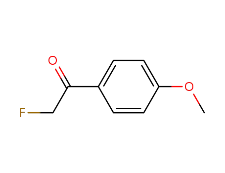 Molecular Structure of 73744-44-2 (Ethanone, 2-fluoro-1-(4-methoxyphenyl)- (9CI))