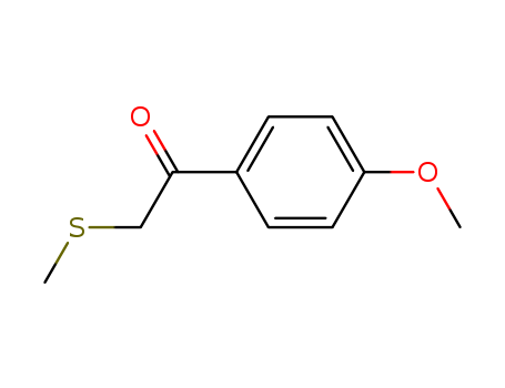 Ethanone, 1-(4-methoxyphenyl)-2-(methylthio)-