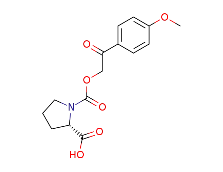 (S)-Pyrrolidine-1,2-dicarboxylic acid 1-[2-(4-methoxy-phenyl)-2-oxo-ethyl] ester