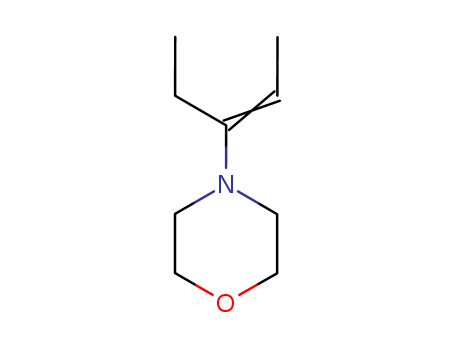 Morpholine,4-(1-ethyl-1-propenyl)- (9CI)