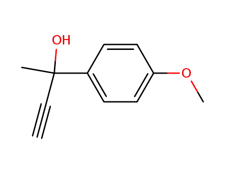 Benzenemethanol, a-ethynyl-4-methoxy-a-methyl-