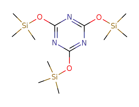 Molecular Structure of 60739-94-8 (2,4,6-tris(trimethylsiloxy)-1,3,5-triazine)