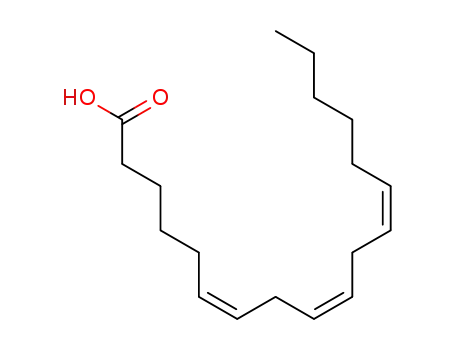 Molecular Structure of 34615-07-1 (4,5-didehydrolinoleic acid)