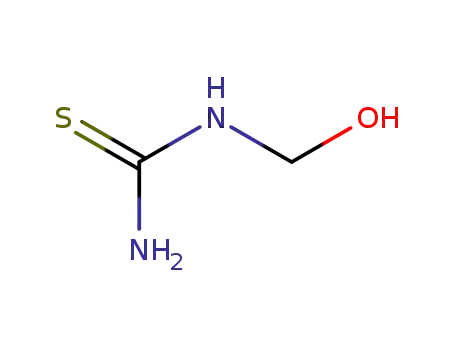 Molecular Structure of 1000-83-5 ((hydroxymethyl)thiourea)