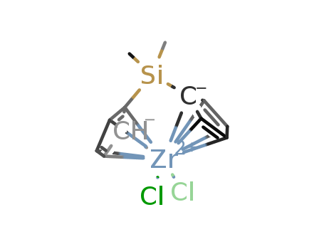dimethyl[bis(cyclopentadienyl)silyl] zirconium dichloride