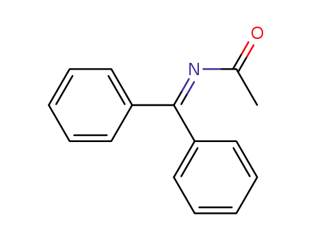 Molecular Structure of 22800-71-1 (Acetamide, N-(diphenylmethylene)-)