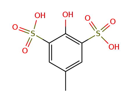 4-hydroxy-toluene-3,5-disulfonic acid