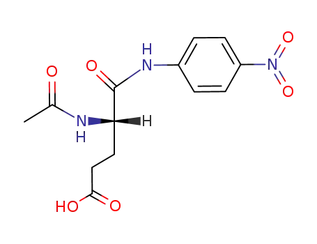 (4S)-4-acetamido-5-(4-nitroanilino)-5-oxopentanoic acid