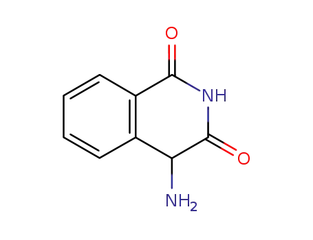 Molecular Structure of 804430-99-7 (4-AMinoisoquinoline-1,3(2H,4H)-dione)