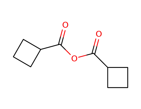 Molecular Structure of 25774-35-0 (cyclobutanecarboxylic anhydride)
