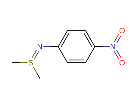 Benzenamine,N-(dimethyl-l4-sulfanylidene)-4-nitro- cas  27691-52-7