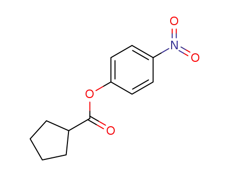 Molecular Structure of 42721-91-5 (4-nitrophenyl cyclopentanecarboxylate)