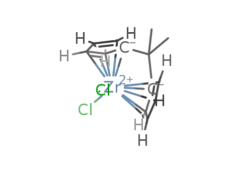 Molecular Structure of 138533-79-6 (1,1'-ISOPROPYLIDENEZIRCONOCENE DICHLORIDE)