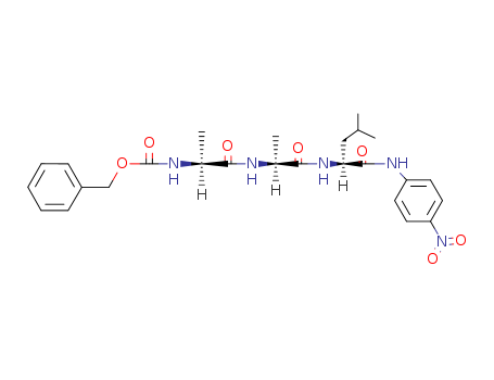 L-Leucinamide,N-[(phenylmethoxy)carbonyl]-L-alanyl-L-alanyl-N-(4-nitrophenyl)-