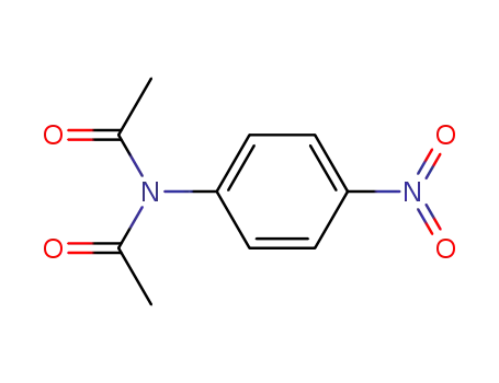 Molecular Structure of 91573-21-6 (Acetamide, N-acetyl-N-(4-nitrophenyl)-)