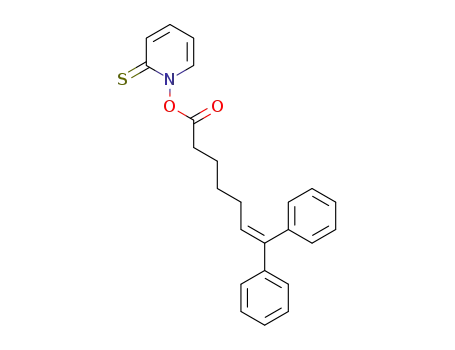 1-<<(6,6-diphenyl-5-hexenyl)carbonyl>oxy>-2(1H)-pyridinethione