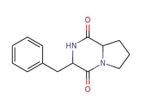 Pyrrolo[1,2-a]pyrazine-1,4-dione,hexahydro-3-(phenylmethyl)-, (3S,8aS)-