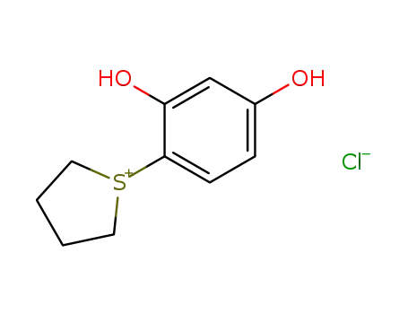 2,4-dihydroxyphenylthiolanium chloride