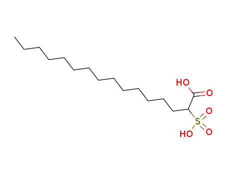 Hexadecanoic acid,2-sulfo-