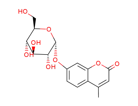 Molecular Structure of 17833-43-1 (4-METHYLUMBELLIFERYL-ALPHA-D-GLUCOPYRANOSIDE HYDRATE)