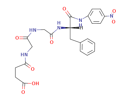 L-Phenylalaninamide,N-(3-carboxy-1-oxopropyl)glycylglycyl-N-(4-nitrophenyl)-