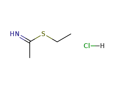 Molecular Structure of 5426-05-1 (ethyl (1E)-ethanimidothioate)