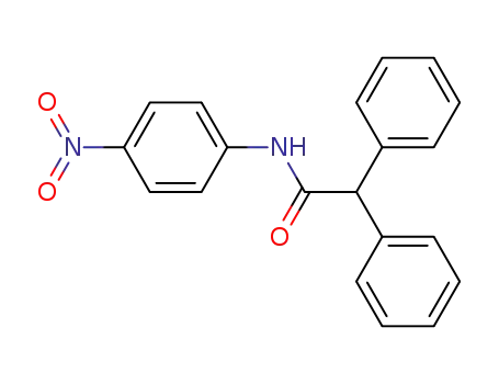 Molecular Structure of 70298-77-0 (2,2-Diphenyl-4'-nitroacetanilide)