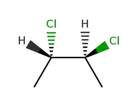Molecular Structure of 2211-67-8 ((±)-2,3-Dichlorobutane)