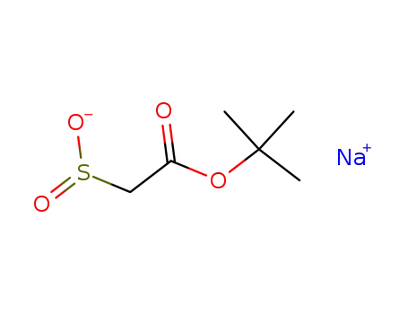 Molecular Structure of 104311-66-2 (sodium t-butoxycarbonylmethanesulphinate)